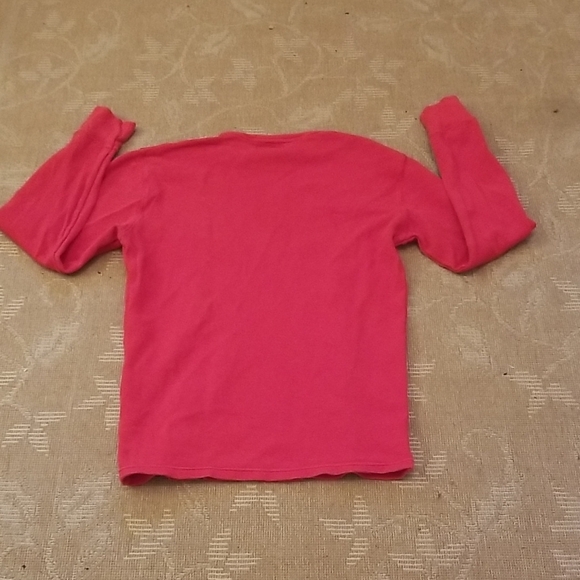 Polo by Ralph Lauren Men's Vibrant Red Long Sleeve Tee - Picture 6 of 6